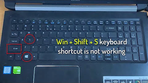 Windows + Shift + S Not Working in Windows 10 (FIXED)