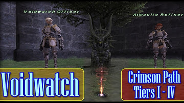 FFXI: Voidwatch #1 Crimson Path Tiers I - IV