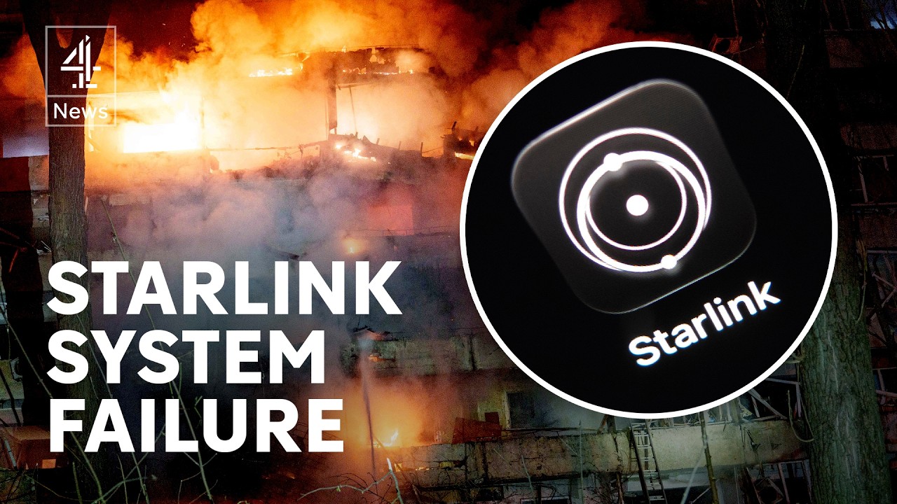 Why did Starlink systems fail before Russian attacks on Ukraine?
