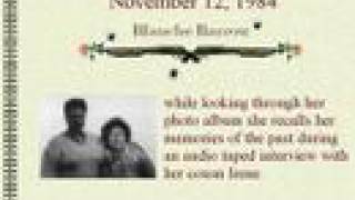 Blanche Barrow: A Voice from the Past - Movie Trailer