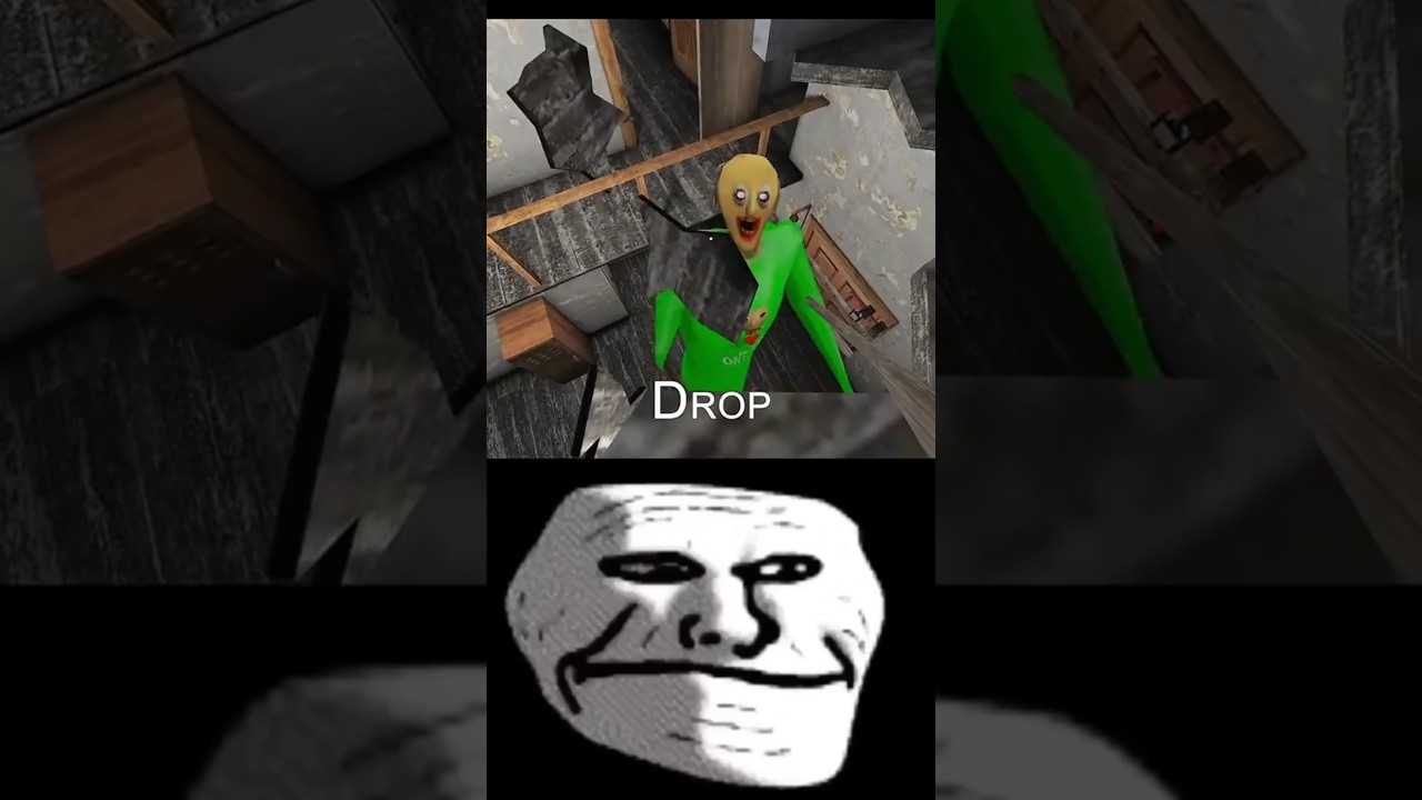 Giant Baldi Granny Troll Face⚡😈 Edit 