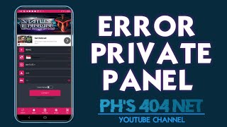 HOW TO CREATE ACCOUNT IN ERROR VPN USING ERROR PANEL screenshot 1