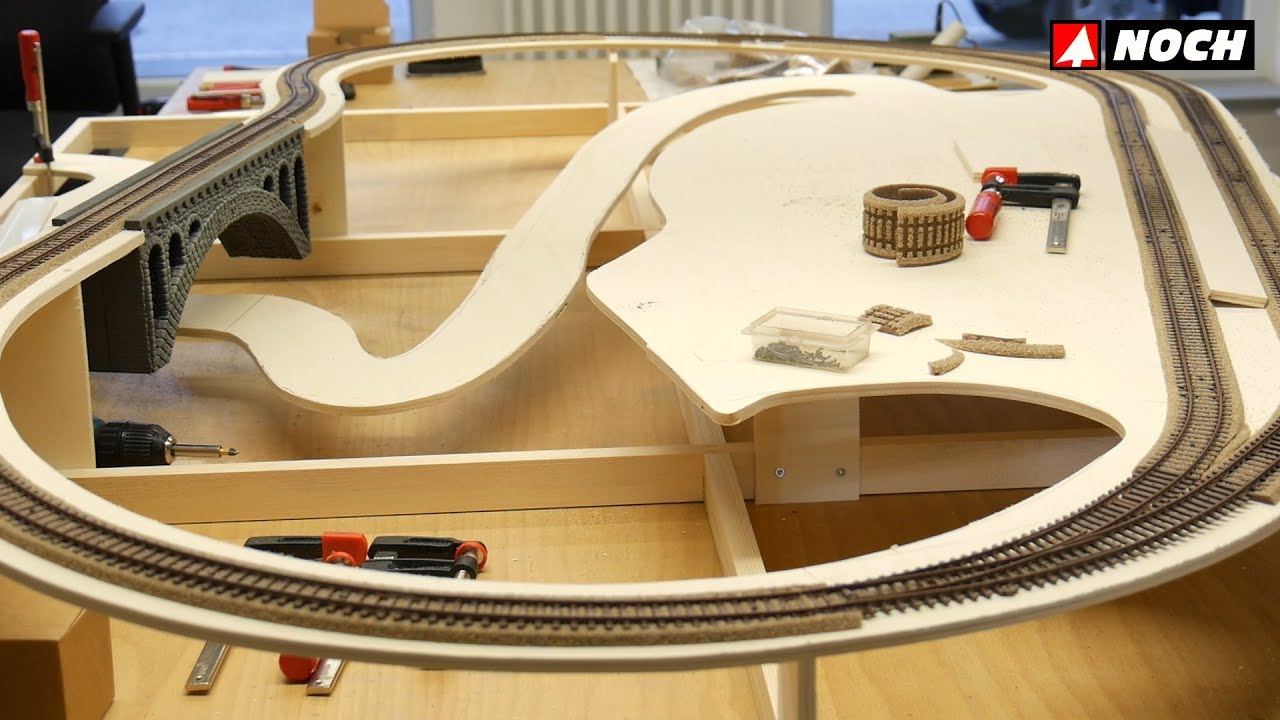 NOCH Bastel-Workshop: Aufbau des Neuheitendioramas 2018 (Teil 1 von 4)