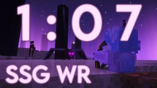MINECRAFT BEATEN IN 67 SECONDS [GLITCHLESS FWR]