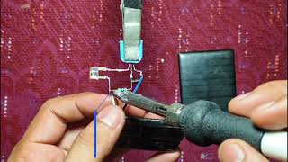 DIY automatic solar light using BC547 transistor 