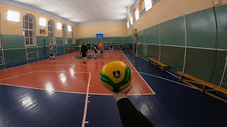 VOLLEYBALL FIRST PERSON | EPIC GAME | 4vs4 | 57 episode | POV