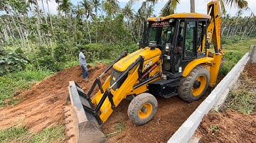 Jcb 3dx filling corner of plot with soil #jcb #jcb3dx #jcbbackhoe #jcbvideo #jcbcartoon #jcbtractor