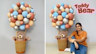 Teddy Bear Hot Air Balloon Decoration at home