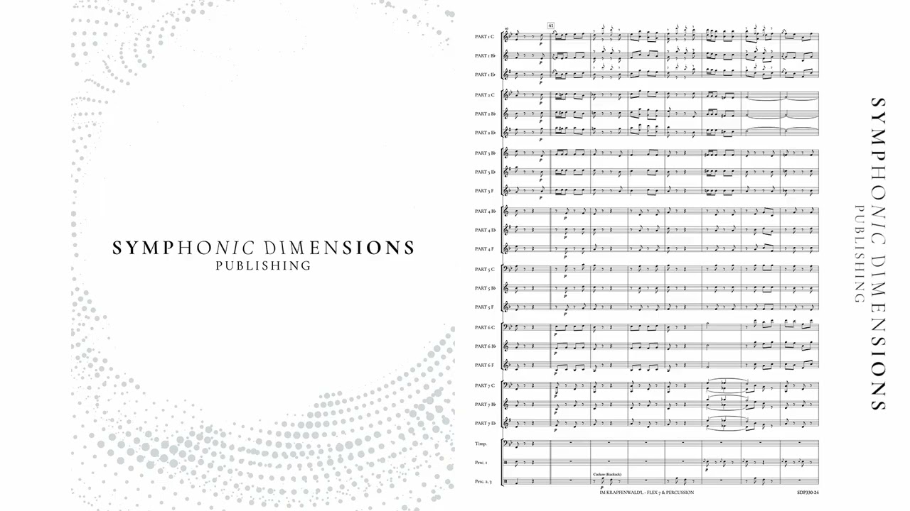 SDP330-24 IM KRAPFENWALDL (Flex Band) - Johann Strauß (Sohn) / Arr. Andreas Simbeni