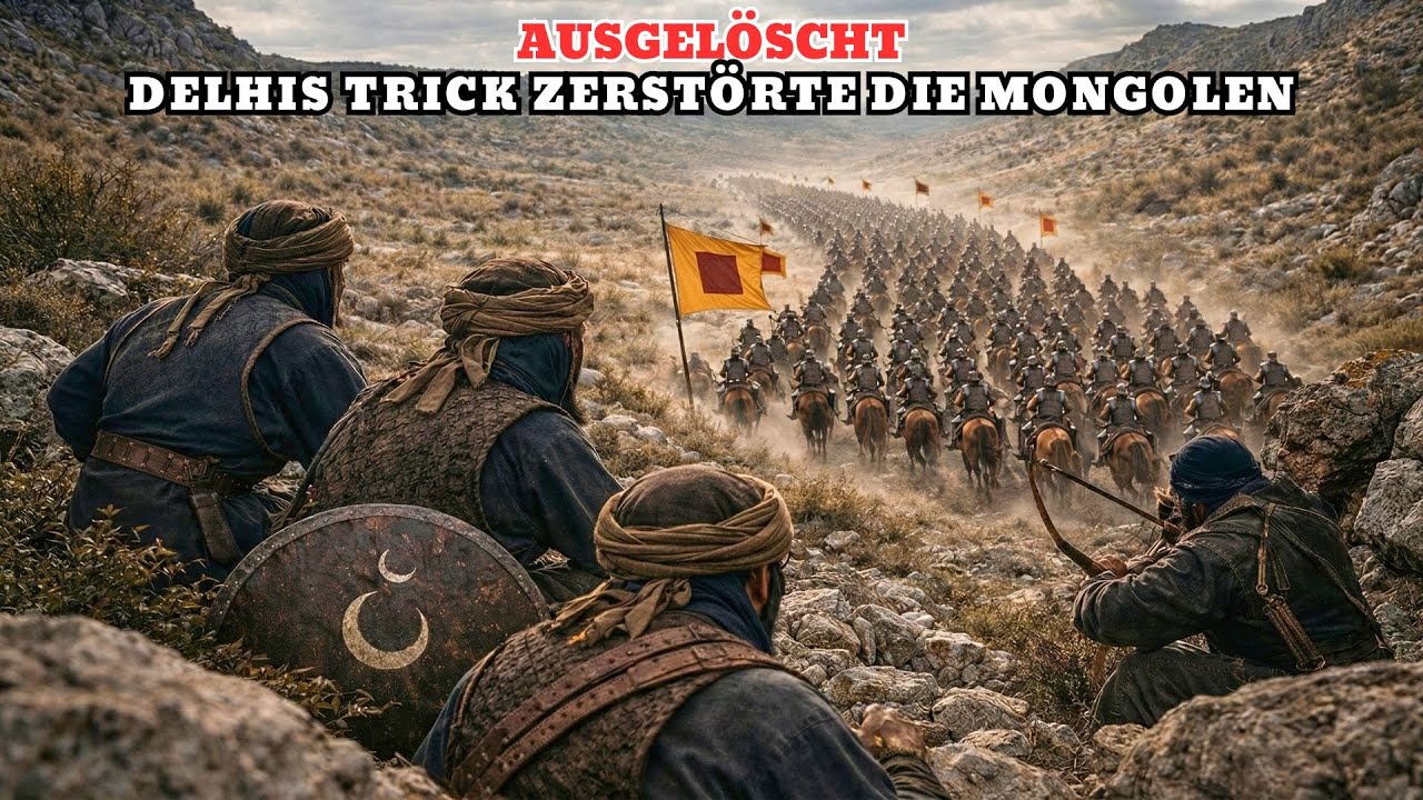 Delhi: Der Trick, der die „unbesiegbaren“ Mongolen AUSLÖSCHTE