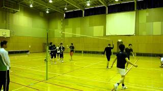 20110402 東洋紡vs八日市 2セット目(1/2)