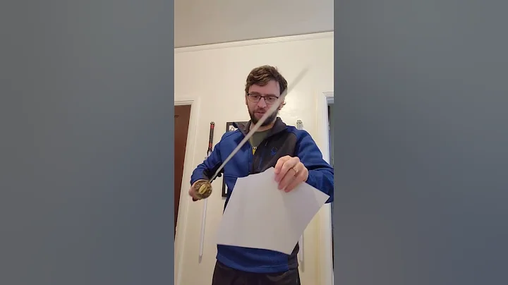 Katana sharpness #sword #katana #martialarts #history #nerd #anime