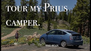 My Prius Camper: an Indepth Tour