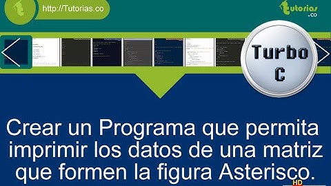 arrays – turbo C (imprimir fila, columna y diagonales figura asterisco)