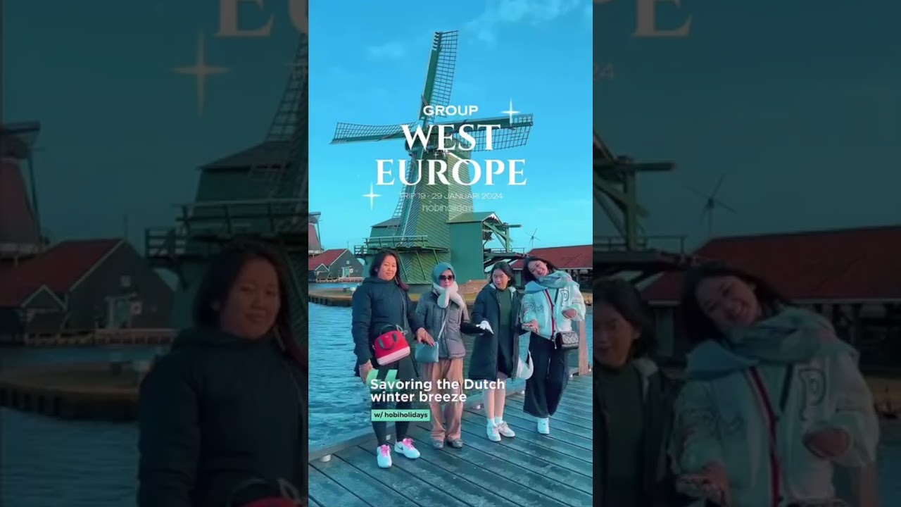 Perjalanan ke West Europe bersama Hobiholidays💙 