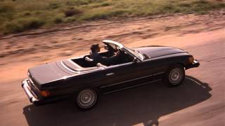 Driving scene from the movie American Gigolo (Mercedes Benz 450 SL)