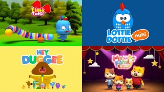 Logo Effects Mashup Ft. Limetube, Lottie Dottie Mini, Hey Duggee, Meowmi Family Show