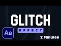 TEXT GLITCH EFFECT in 2 MINUTES | After Effects Tutorial