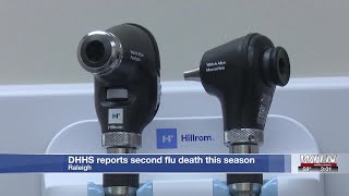 State reports second flu death of the season