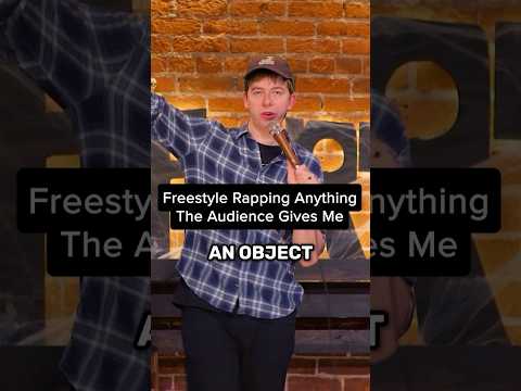 Rapper Freestyles Random Objects from Audience