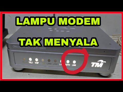 Cara Mengatasi Lampu Los Berkedip Kedip Merah Pada Modem Indihome Di 2020 Lampu Merah