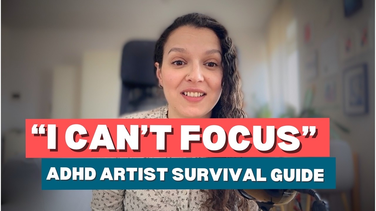 The ADHD Artist Productivity System That Actually Works - YouTube