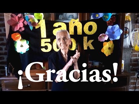 ¡Ya somos más de 500,000 suscriptores y cumplimos un año! ¡Gracias!❤ | Cocinando con Ninfa