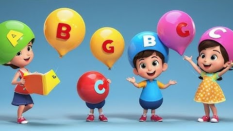 Four Bouncy Balls Go Big and Small | Size Song for Kids | Learn Big and Small with Movement
