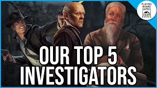 Our Top 5 Investigators 2023 (Arkham Horror: The Card Game)