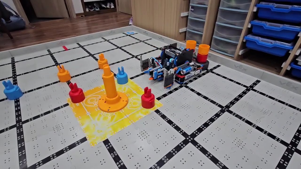 Autonomous run achieved 121 points VEX IQ Mix & Match