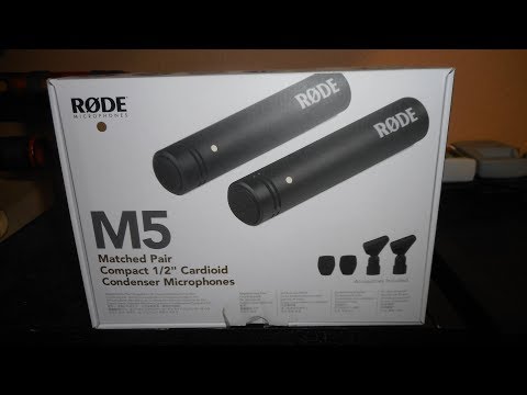 Testing the Rode M5 Matched Pair