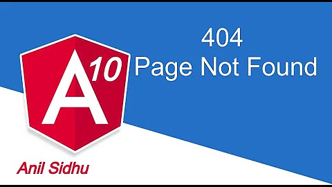 Angular 10 tutorial #25 Page not found | angular routing | 404 page