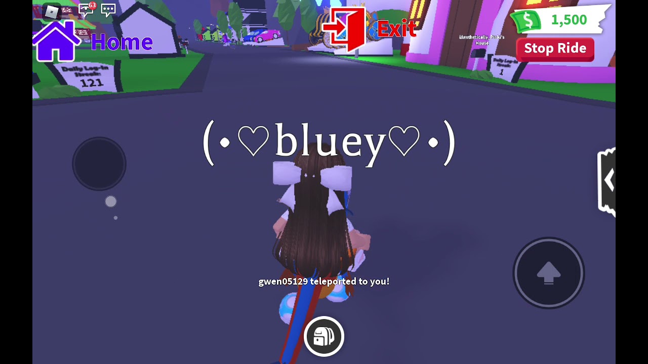 playing adopt me i already buy the butterfly YouTube