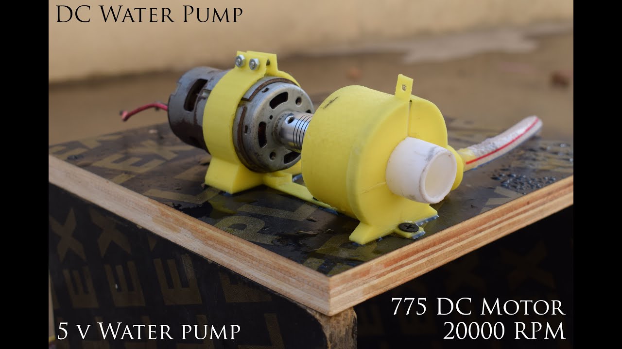 3d Printed Water Pump