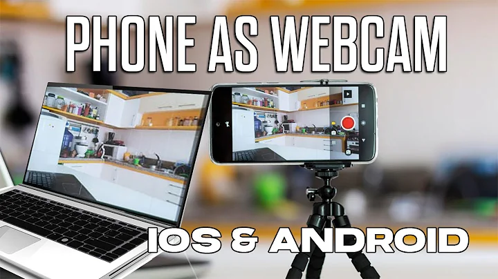 Use your phone as a webcam for your PC (iOS & Android)