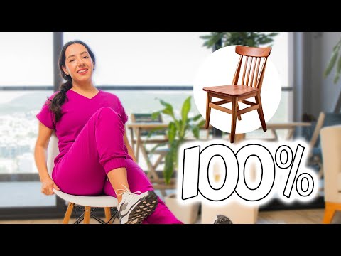 Chair Workout with Dumbbells for Older Adults | Mariana Quevedo