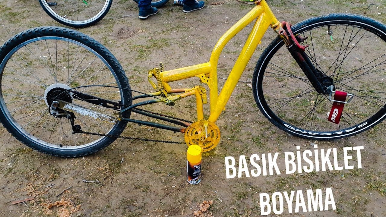 Basik Bisiklet Nasil Boyanir Bsikovlog Youtube