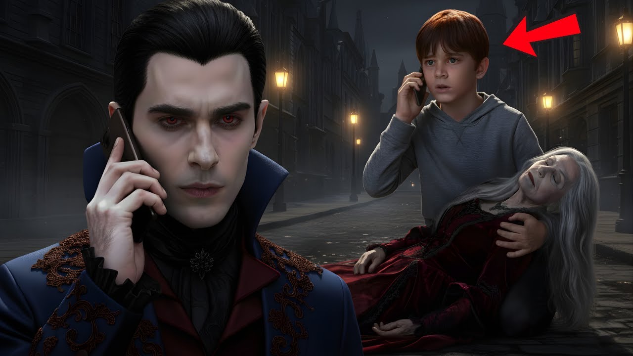Little Boy Calls A Vampire King And Says His Mom Is Unconscious On The Street