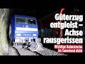 NRW: Güterzug entgleist – Zugverkehr zwischen Siegen und Hagen eingestellt!