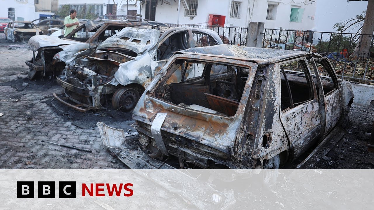 What does Gaza hospital blast evidence show? – BBC News