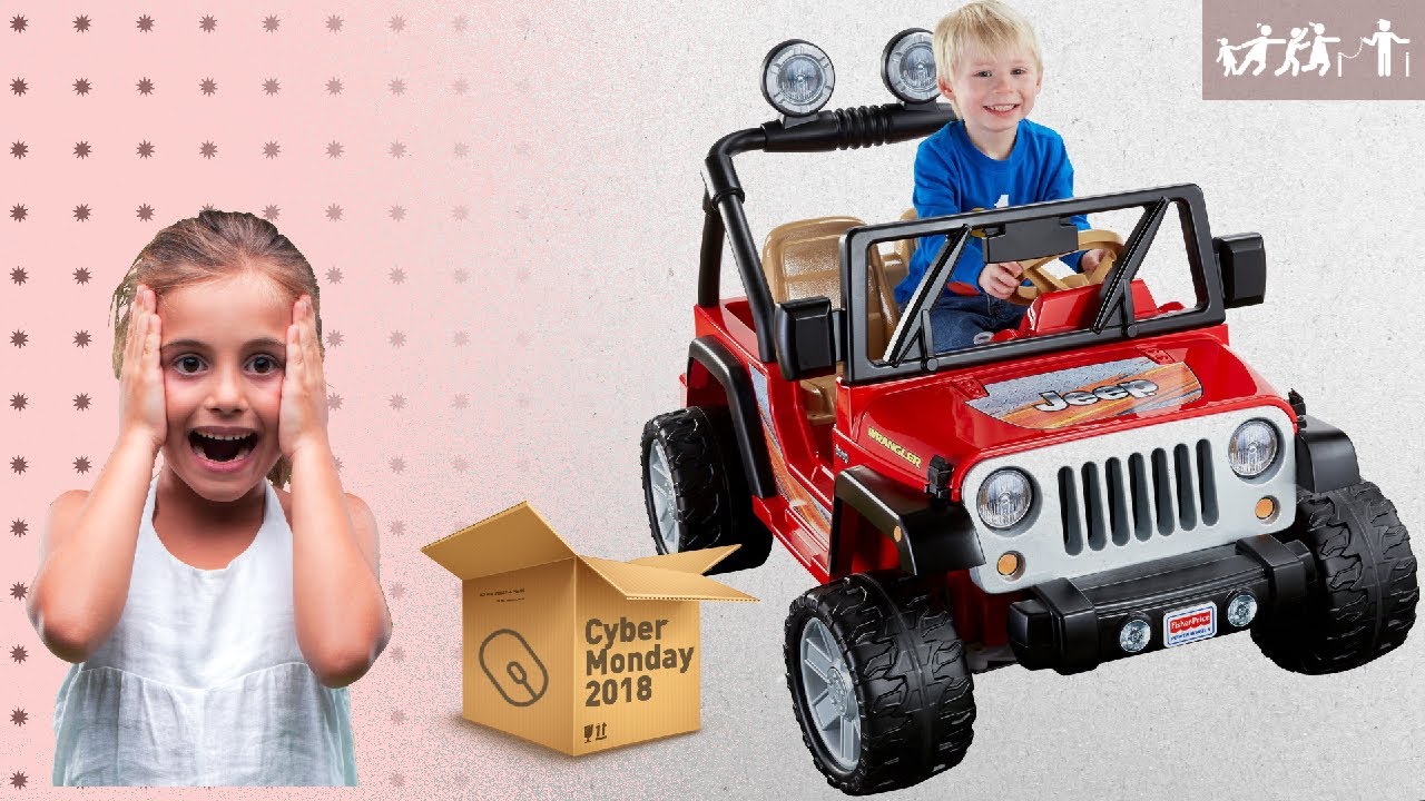 Save On Power Wheels Jeep, Dune Racer, Hot Wheels Jeep / Now On Cyber Monday 2018!