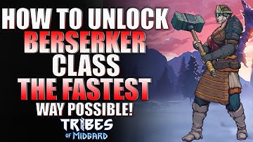 Tribes Of Midgard How To Unlock Berserker Class Solo With These Few Steps! (On the Ps5)