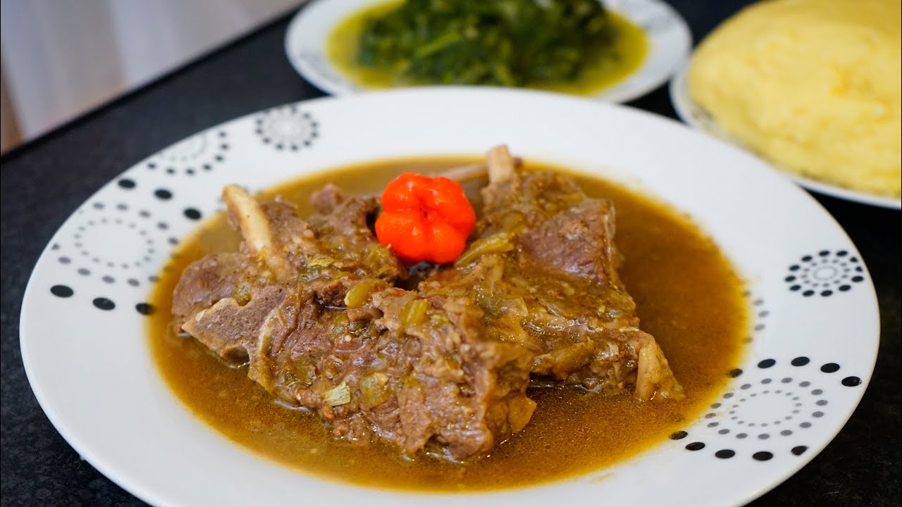 Recette Bouillon De Chèvre Sans Tomate Ntaba Ya Soup YouTube