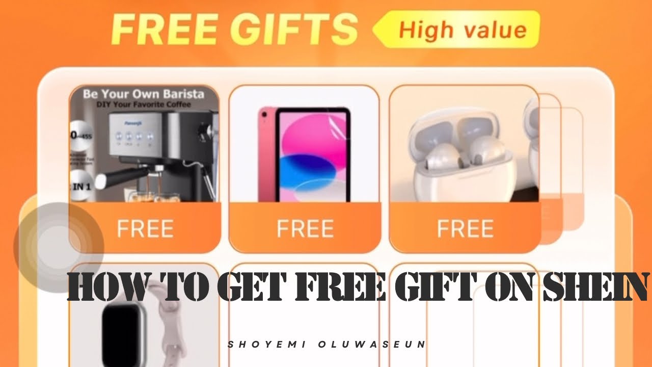 Are The Shein Free Gifts Legit HOW TO GET FREE GIFT ON SHEIN | 5 FREE GIFT | #shein #freegift #