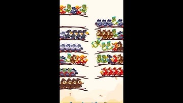 Bird sort 2 colour Puzzle game 🐦 levels 76 #gaming #colourpuzzle #puzzle #gameplay #games