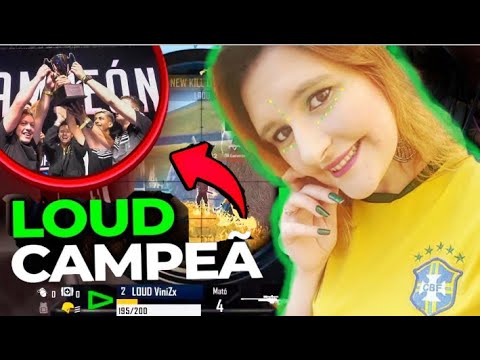 REAGINDO AOS MELHORES MOMENTOS DA COPA AMERICA DE FREE FIRE , LOUD CAMPEÃ