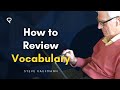 Flashcards and Vocabulary Review Quiz