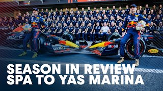 Oracle Red Bull Racing 2022 Season Review | From Spa To Yas Marina