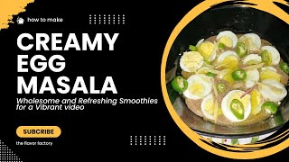 creamy egg masala | new and unique style | instant and easy to make screenshot 3
