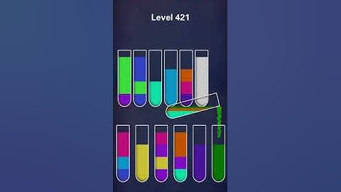 sand sort puzzle level 421